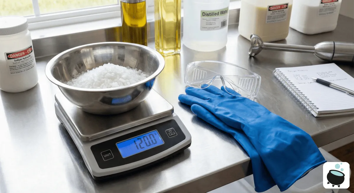 How to Calculate Lye for Cold Process Soap: Complete Guide