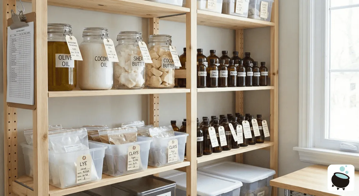 Soap Making Inventory Management: Track Supplies Like a Pro